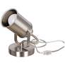3_Catalina 6" Wide Brushed Nickel Multipurpose Spotlight Set of 2 more views