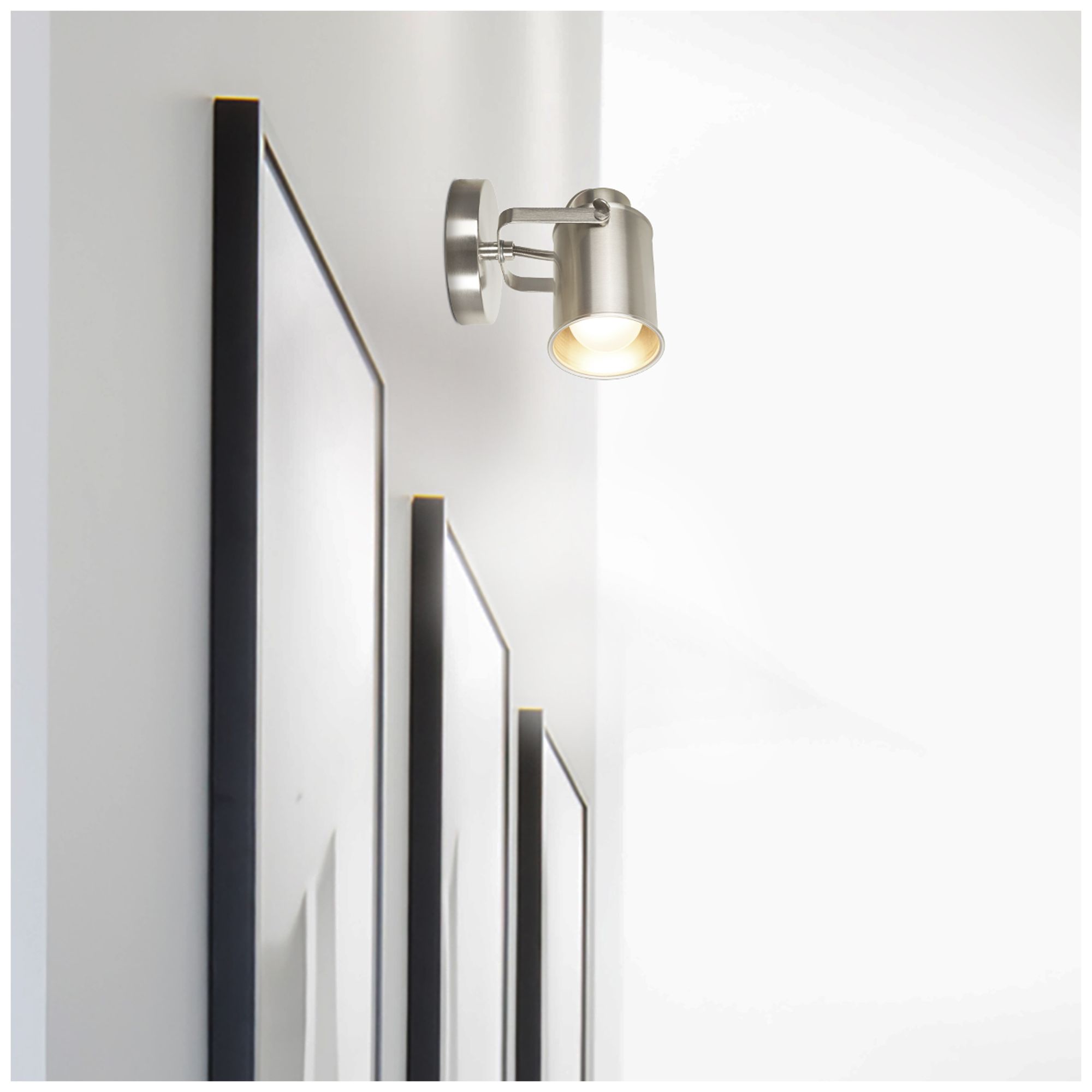 Catalina 6" Wide Brushed Nickel Multipurpose Spotlight Set of 2