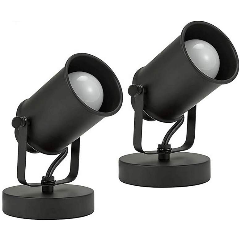 Image 1 Catalina 6" Wide Oil Rubbed Bronze Multipurpose Spotlight Set of 2