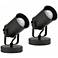 Catalina 6" Wide Oil Rubbed Bronze Multipurpose Spotlight Set of 2