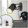 6_Catalina 6" Wide Oil Rubbed Bronze Multipurpose Spotlight Set of 2 more views