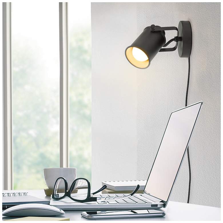 Image 3 Catalina 6" Wide Oil Rubbed Bronze Multipurpose Spotlight more views