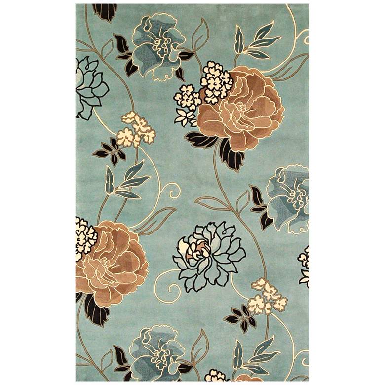 Image 1 Catalina Collection Blue Paradise 5'x8' Area Rug