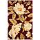 Catalina Collection Red Magnolia Area Rug