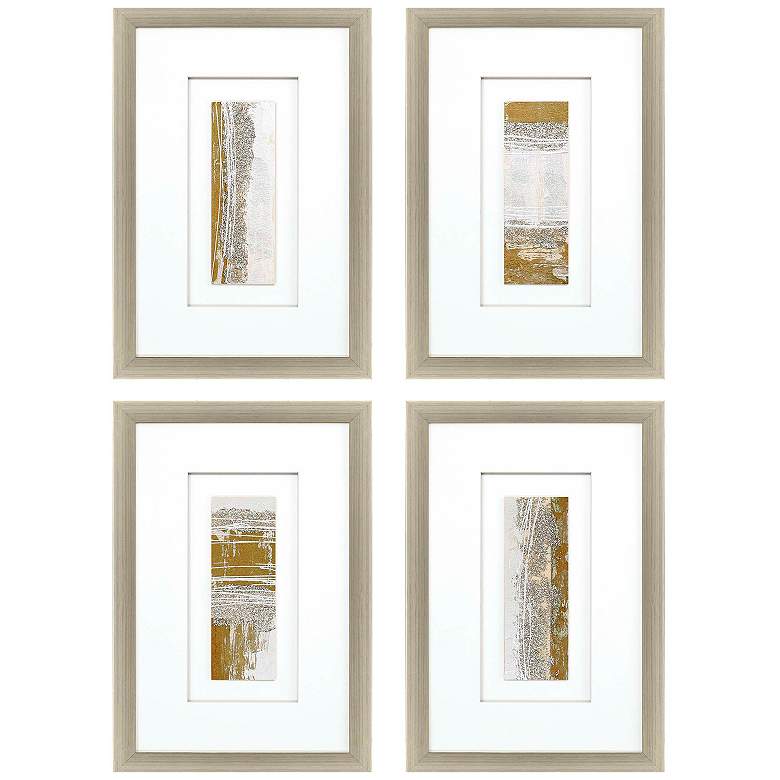 Image 1 Catalyst 17"W x 25"H Framed Art Set of 4