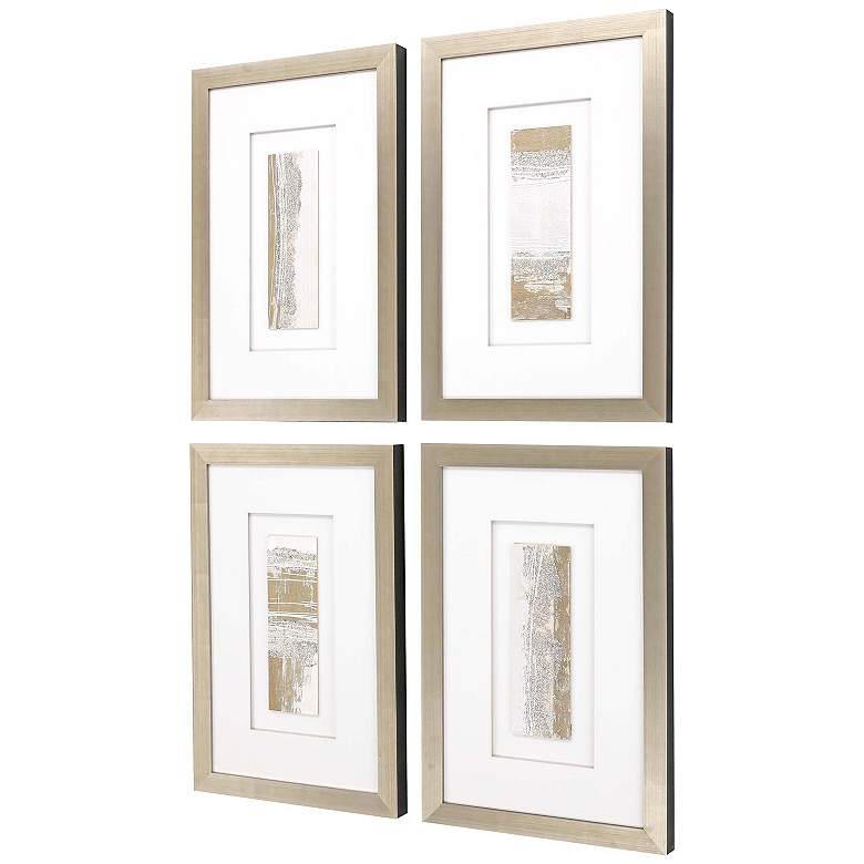 Image 2 Catalyst 17"W x 25"H Framed Art Set of 4 more views