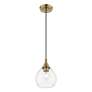 4_Catania 1 Light Antique Brass Mini Pendant more views