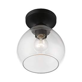 Image5 of Catania 1 Light Black Semi-Flush more views