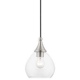 Image1 of Catania 1 Light Brushed Nickel Mini Pendant