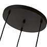 7_Catania 3 Light Black with Brushed Nickel Accents Multi Pendant more views