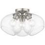 Thumbnail2 of Catania 3 Light Brushed Nickel Semi-Flush