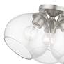 7_Catania 3 Light Brushed Nickel Semi-Flush more views