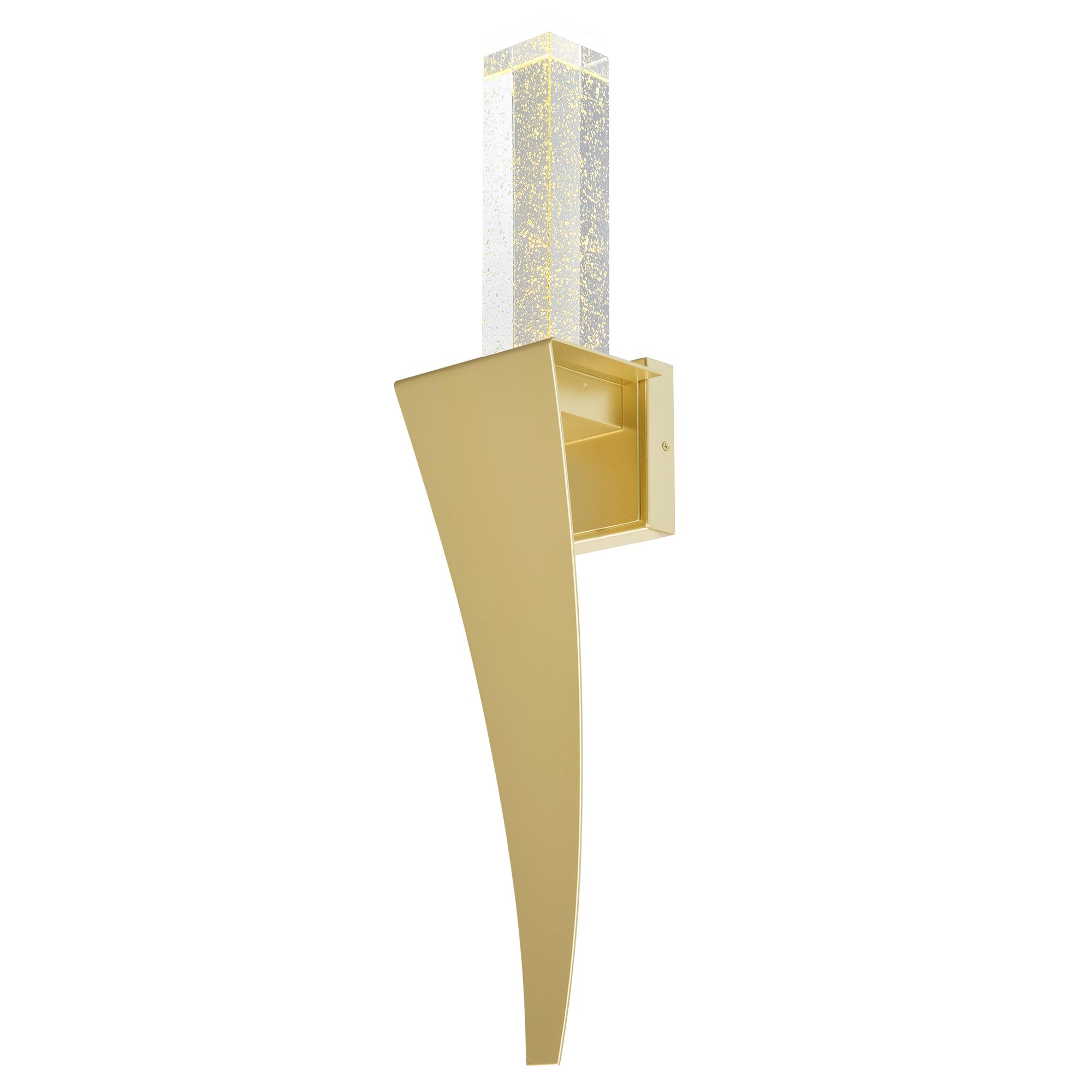 Thumbnail2 of Catania 30" High Satin Gold LED Wall Sconce more views