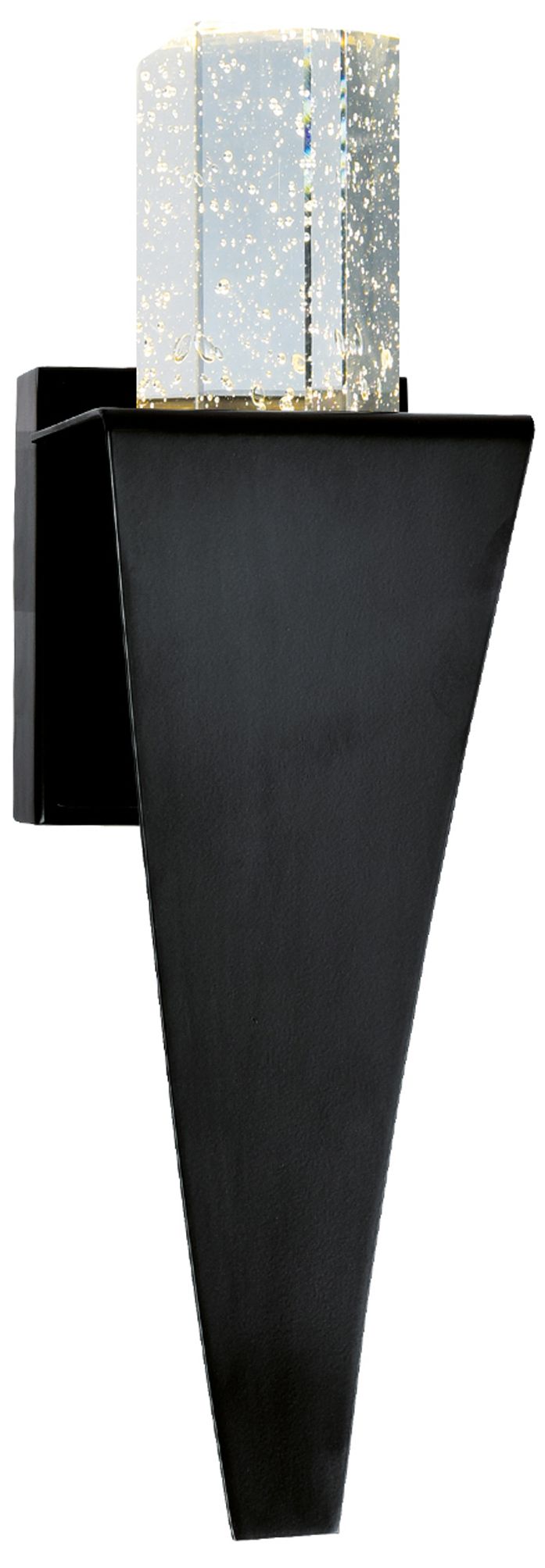 Catania Integrated LED 5in Black Wall Light