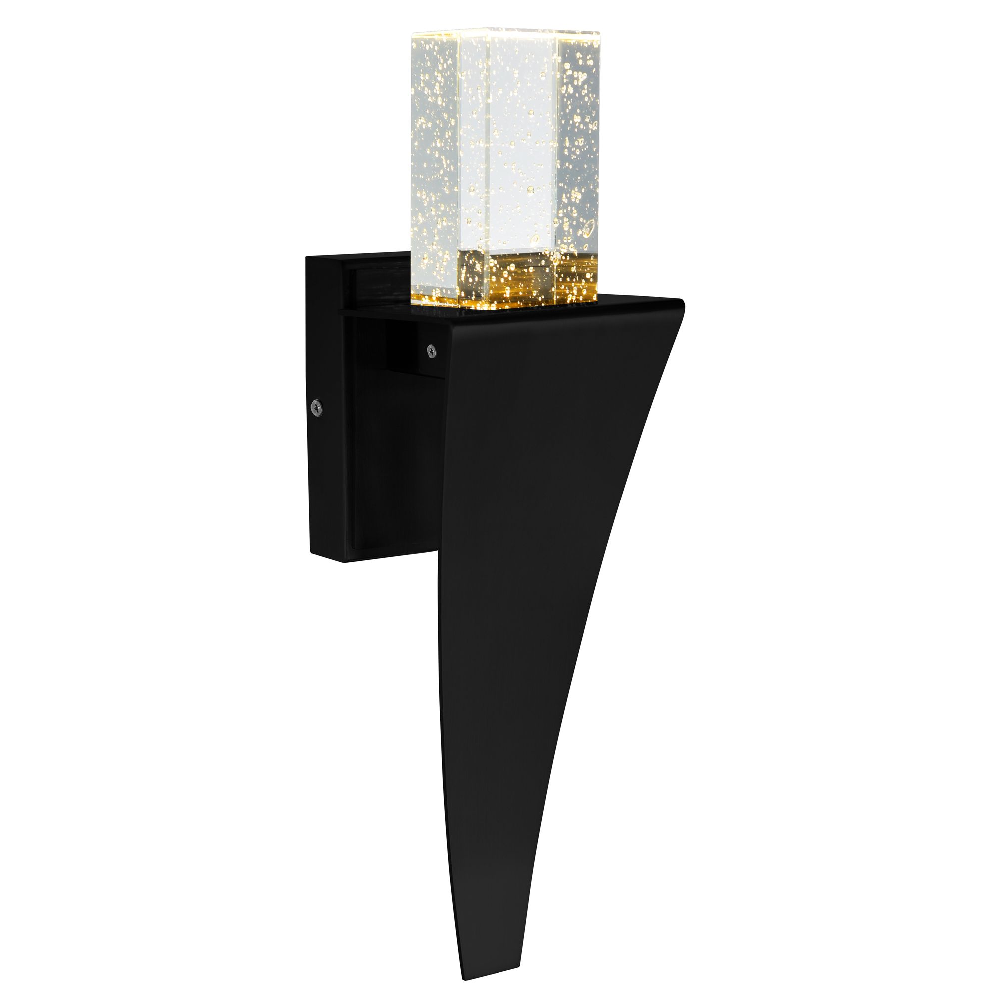 Image 5 Catania Integrated LED 5in Black Wall Light more views