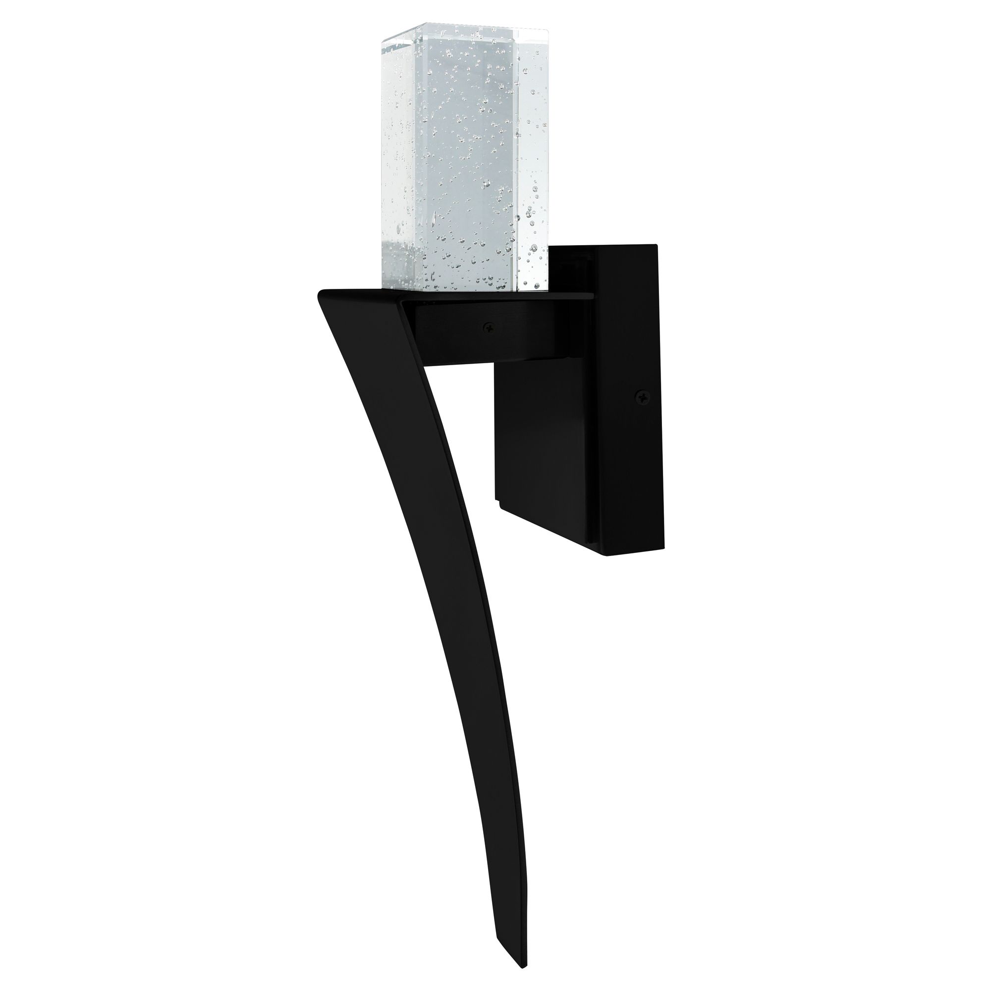 Image 6 Catania Integrated LED 5in Black Wall Light more views