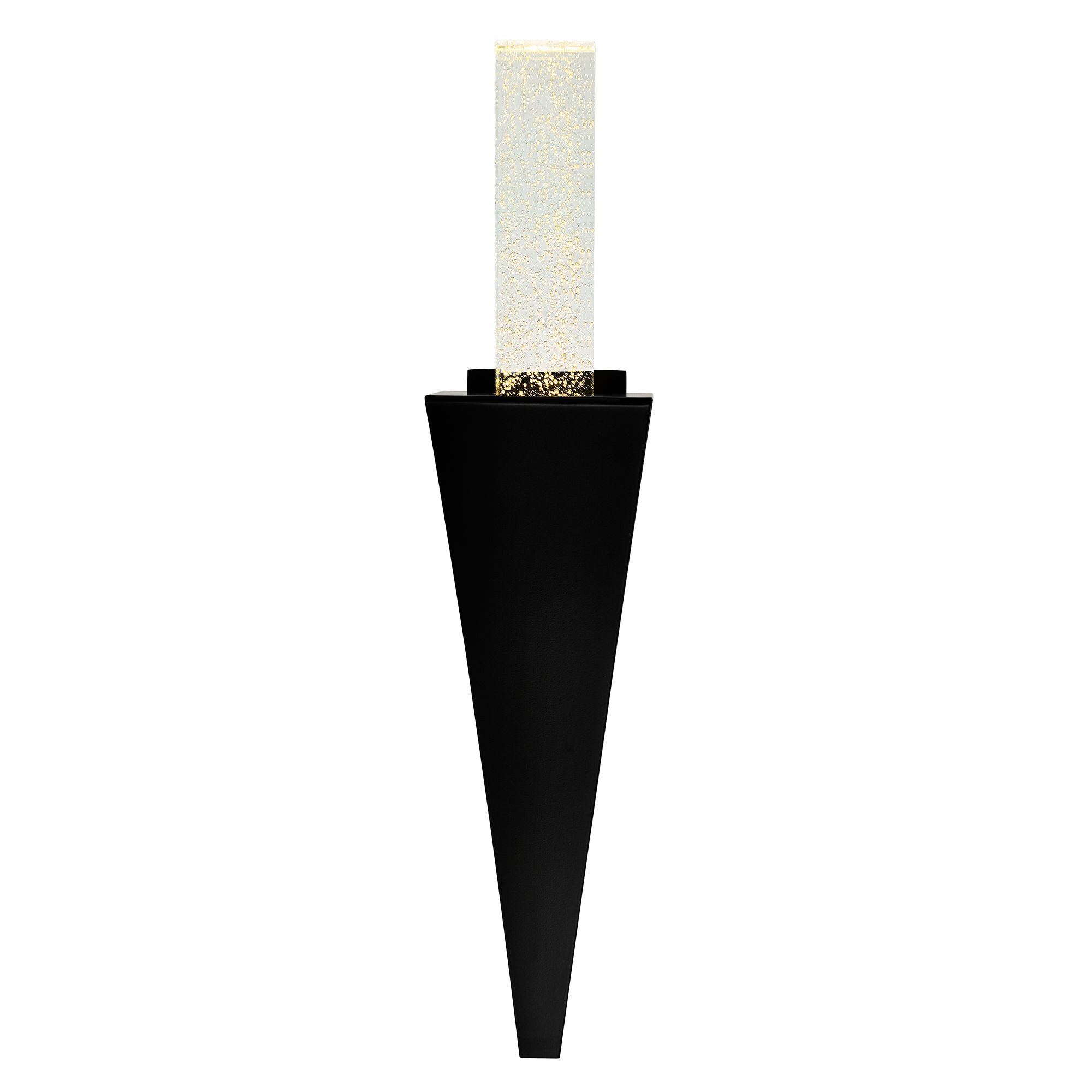 Image 3 Catania Integrated LED 7in Satin Gold Wall Light more views