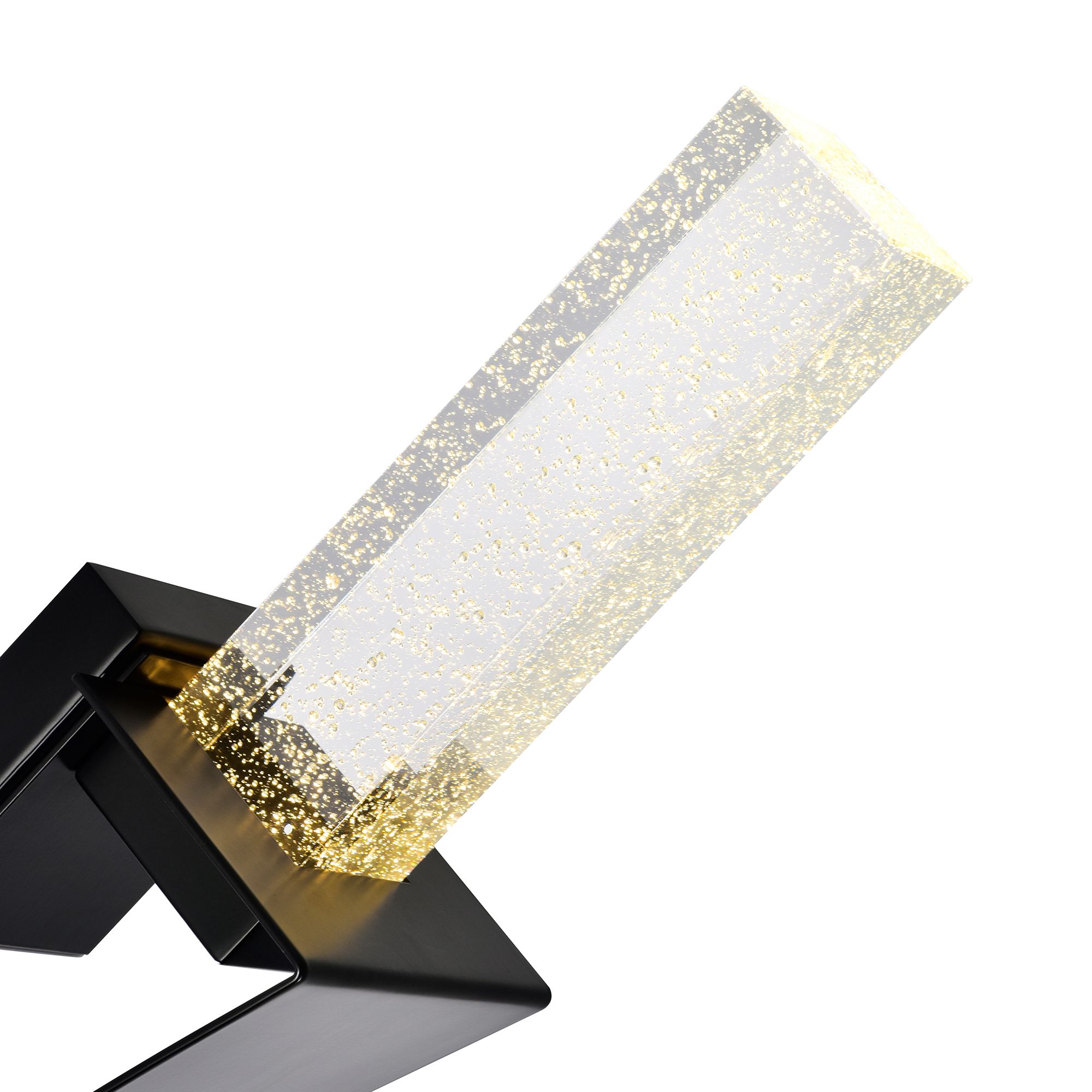 Image 5 Catania Integrated LED 7in Satin Gold Wall Light more views