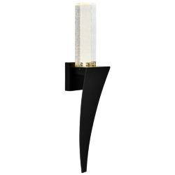 Catania Integrated LED Black Wall Light