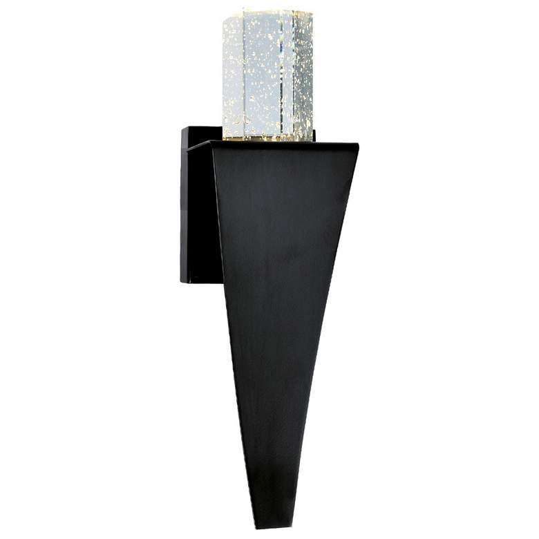 Image 1 Catania LED Integrated Black Wall Light