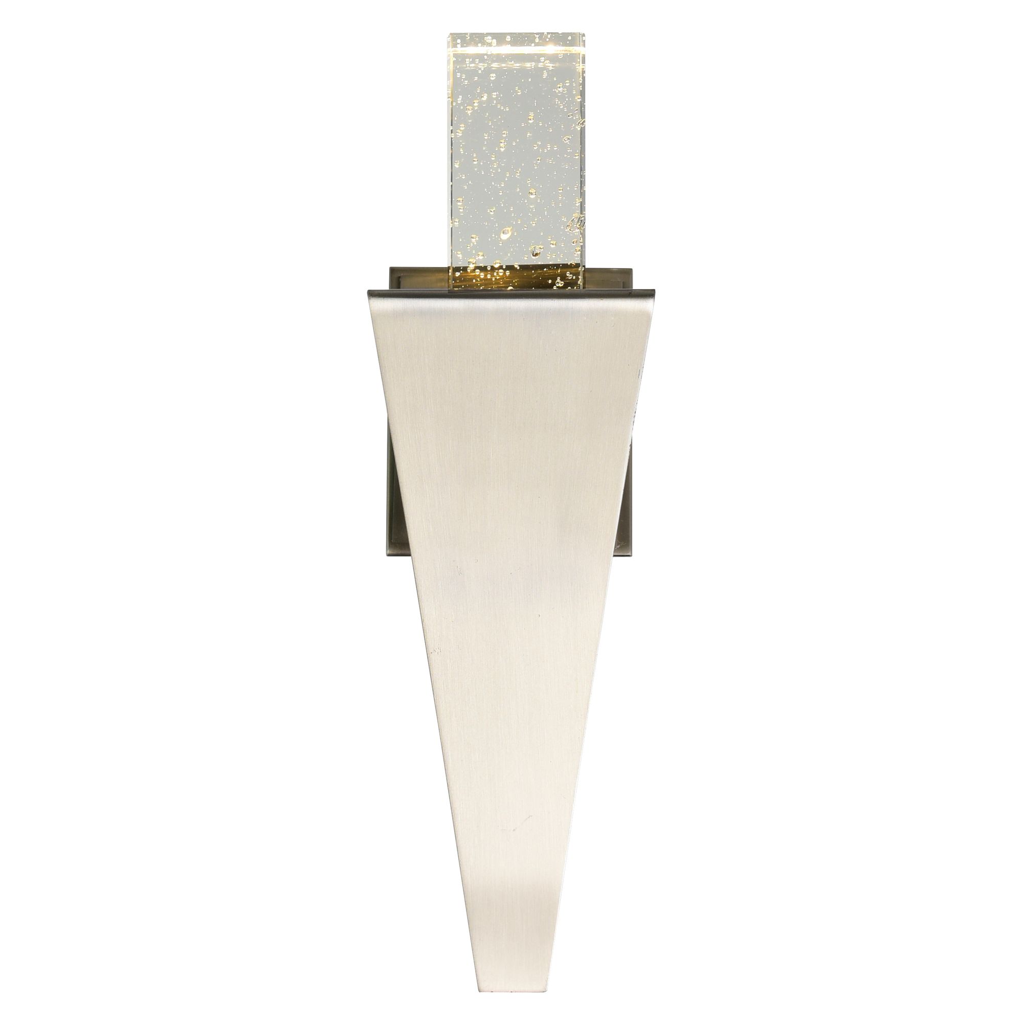 Image 4 Catania LED Integrated Satin Nickel Wall Light more views