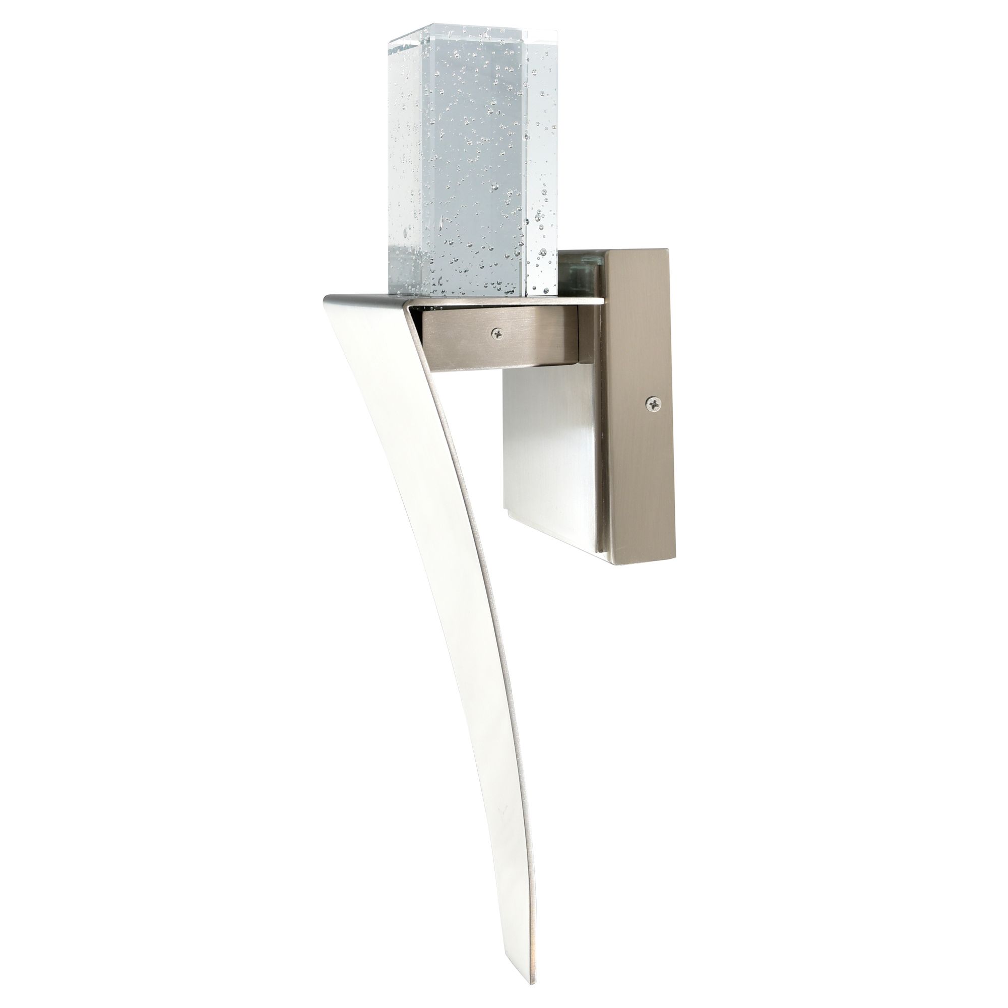 Image 6 Catania LED Integrated Satin Nickel Wall Light more views