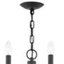 Cate 21 1/2" Wide Forged Iron 7-Light Chandelier