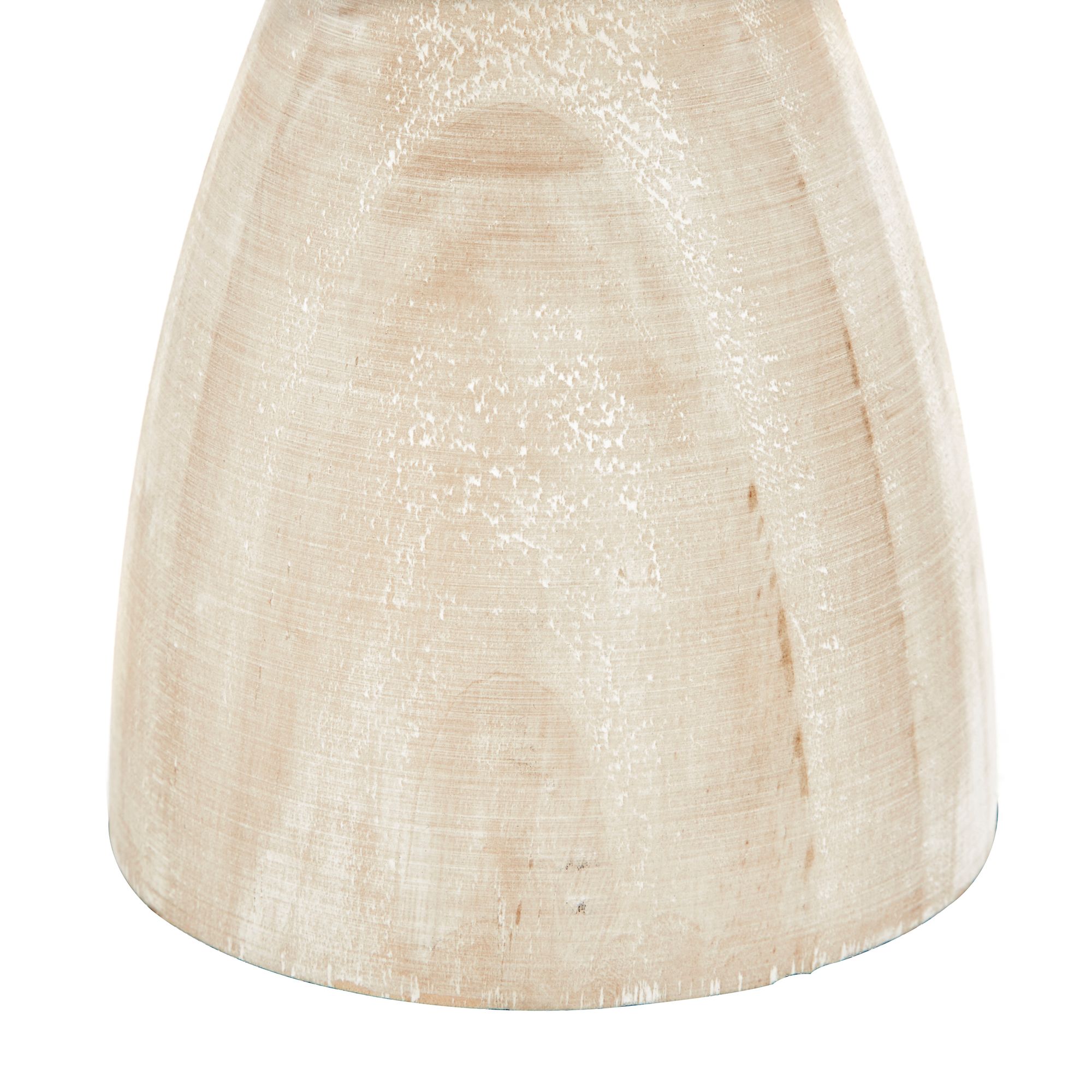 Image 4 Cathay Brown White-Washed Pillar Candle Holders Set of 3 more views