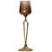 Catherine Aluminum & Glass Tea Light Holder 5" x 16" x 5"