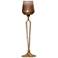 Catherine Aluminum & Glass Tea Light Holder 5" x 18" x 5"