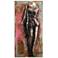 Catwalk" Mixed Media Iron Hand Painted Dimensional Wall Art