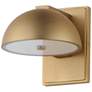 2_Cauldron 7" LED Outdoor Wall Sconce Gold