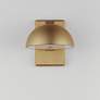 3_Cauldron 7" LED Outdoor Wall Sconce Gold more views