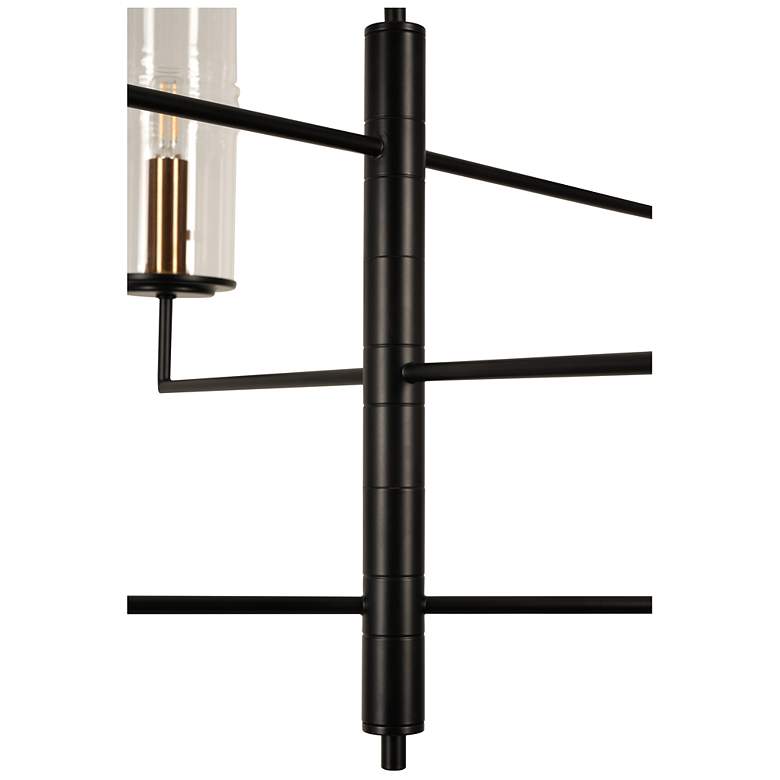 Image 6 Caulford 25" Wide 6-Light Black & Gold Chandelier more views