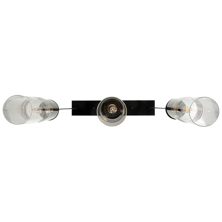 Image 5 Caulford 28" Wide 3-Light Black Island Light more views