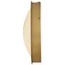 5_Cava 12 3/4" Wide Lacquered Brass LED Ceiling Light more views