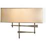 1_Cavaletti 11 1/2" High Dark Smoke Wall Sconce