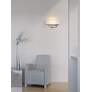 3_Cavaletti 11 1/2" High Dark Smoke Wall Sconce more views