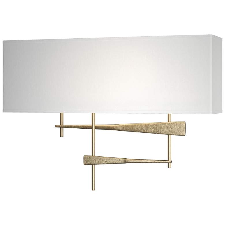 Image 1 Cavaletti 11 1/2" High Soft Gold ADA Wall Sconce