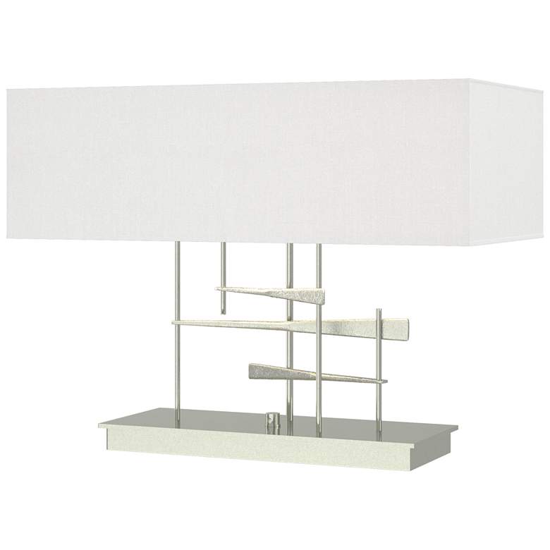 Image 1 Cavaletti 15.3" High Sterling Table Lamp With Natural Anna Shade