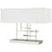 Cavaletti 15.3" High Sterling Table Lamp With Natural Anna Shade