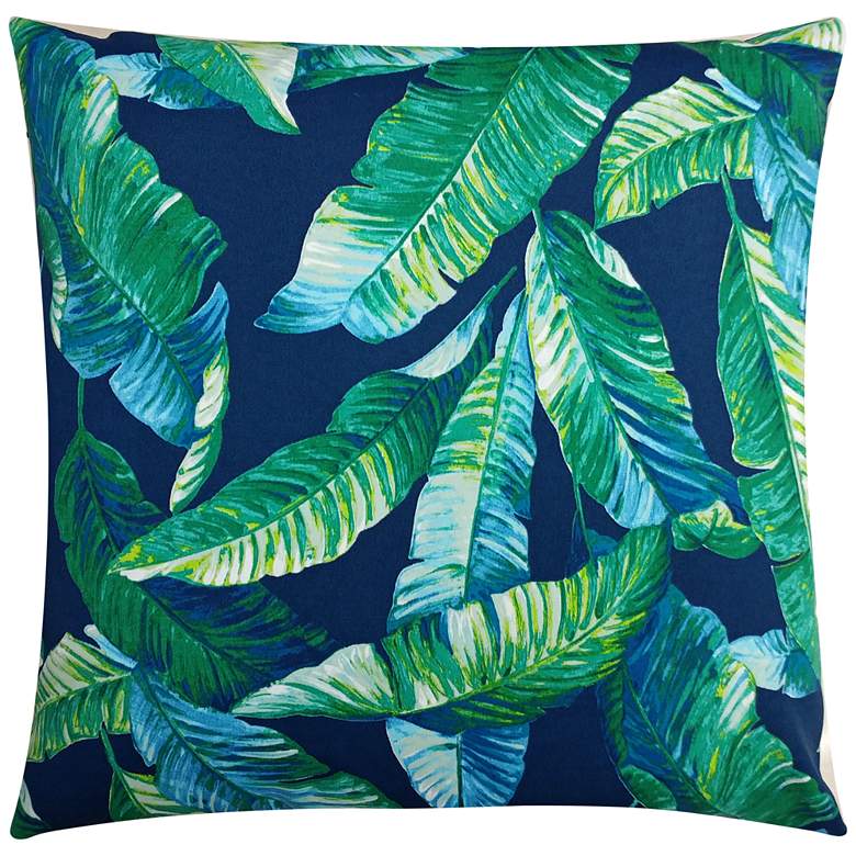 Image 1 Cavana Blue 20 inch Square Outdoor Throw Pillow