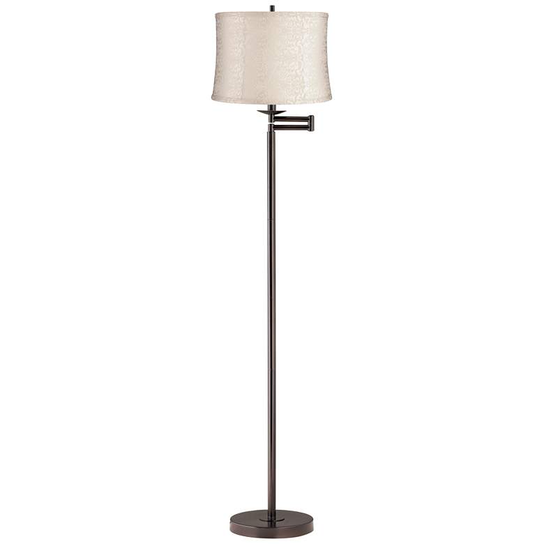Image 1 Cavani Bronze Swing Arm Floor Lamp