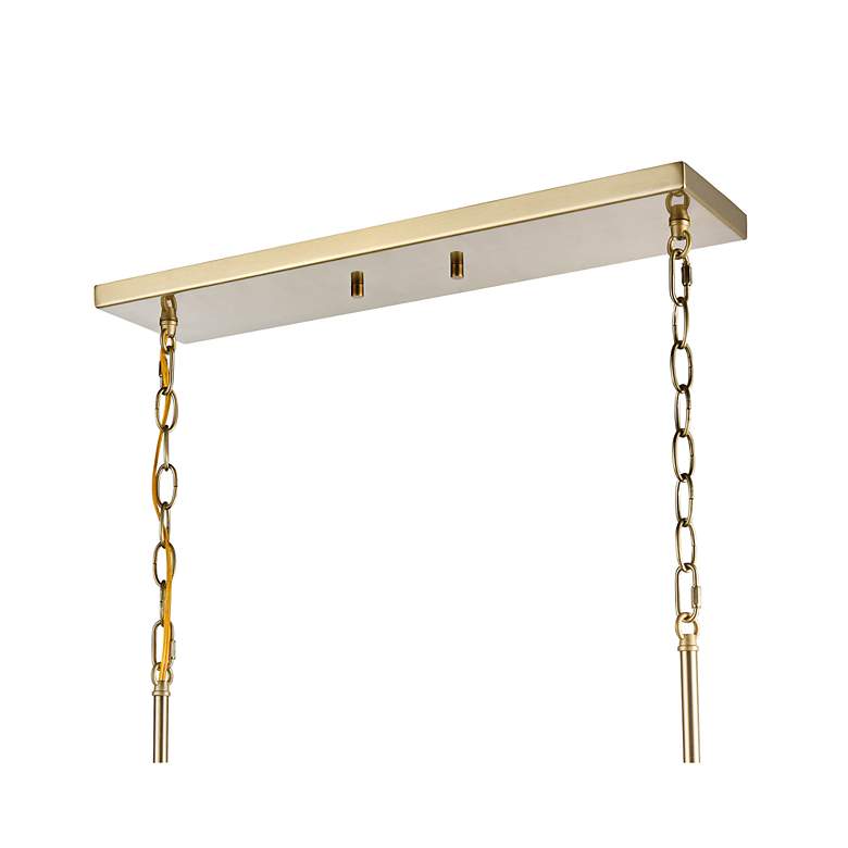 Image 5 Cavelli 40" Wide Modern Gold 5-Light Island Pendant more views