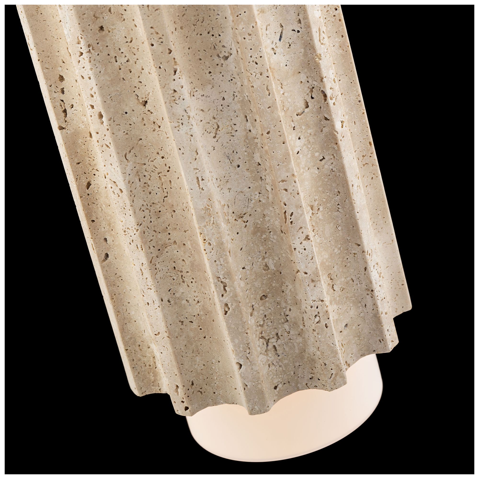 Image 4 Caviar 16.13"H x 7"W 1-Light Mini-Pendant in WV more views