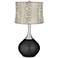 Caviar Metallic Abstract Squiggles Shade Spencer Table Lamp