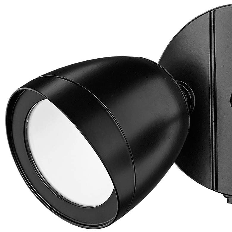 Image 3 Cavin 9 1/4" High Black LED Adjustable Flood Light more views