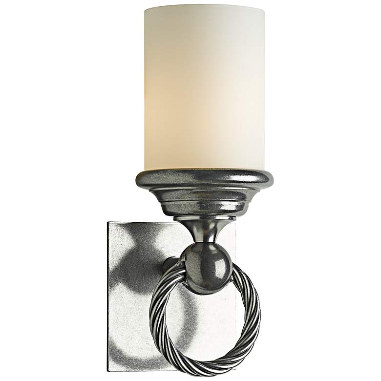 Image 1 Cavo 12 1/2" High Vintage Platinum Wall Sconce