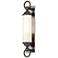 Cavo 25.8"H Large Oil Rubbed Bronze Outdoor Sconce w/ Opal Shade