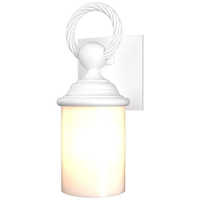 Image 1 Cavo 5 inch High Coastal White Outdoor Wall Sconce